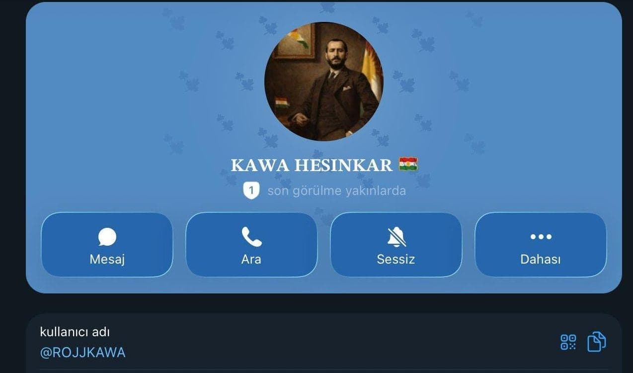YEKÎTIYA KURDAN Di Grûba Telegramê de Çalakiyên Provokatîf