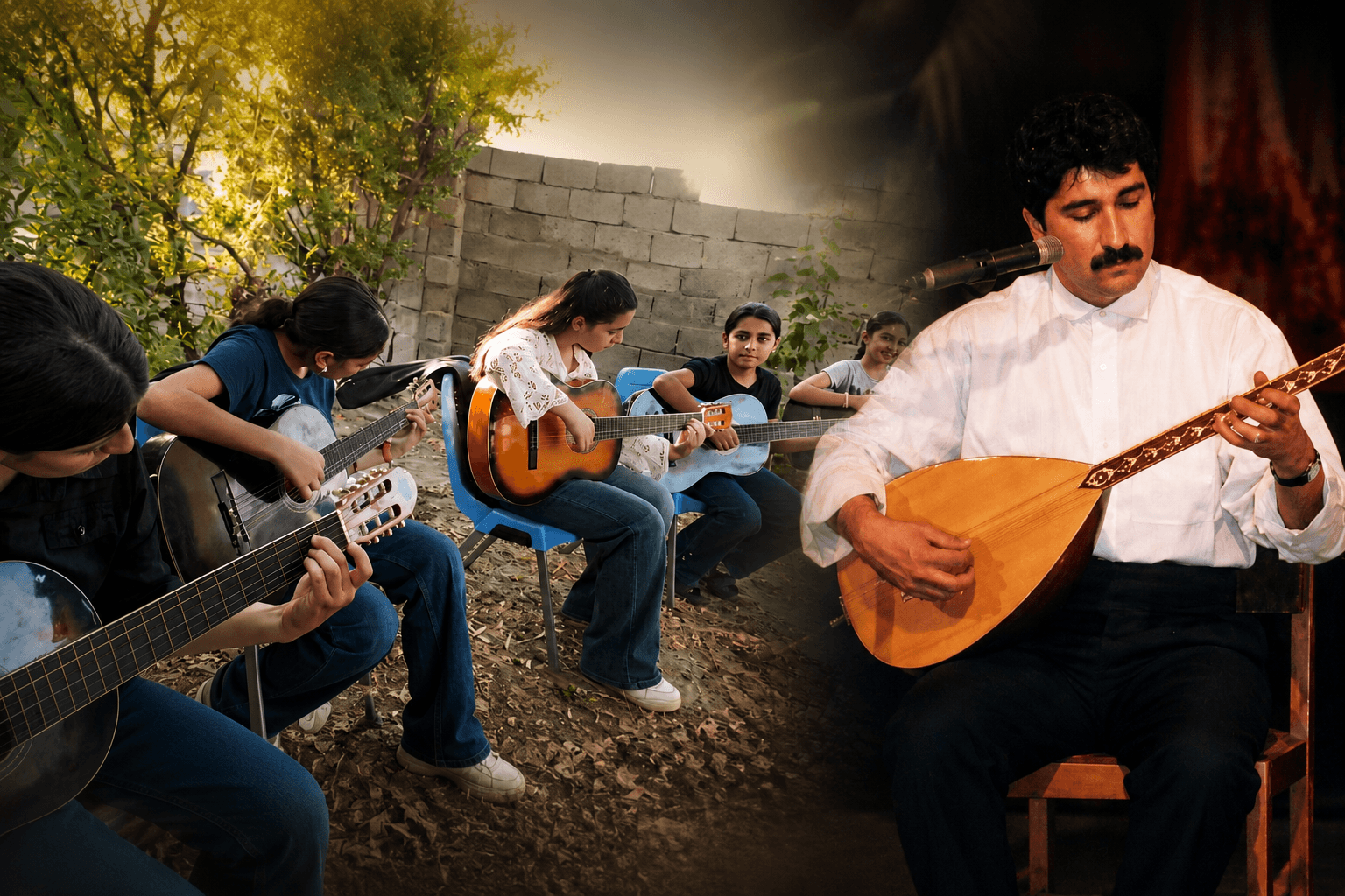 Mexmûr Kampı’nda Öcalan Özgürlüğü Nöbeti Sürüyor: Şehîd Hozan Serhad Anması İçin Sanat Hazırlıkları