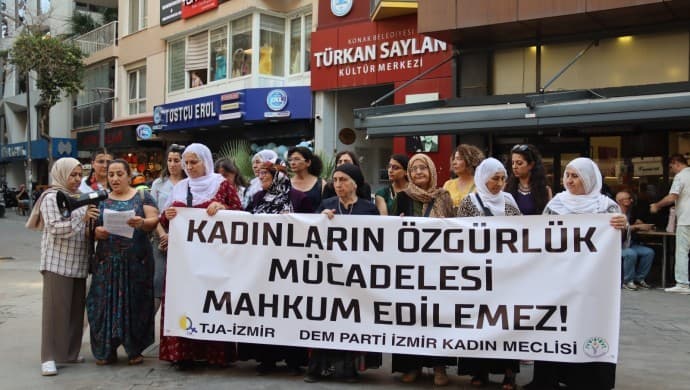 Ayşe Gökkan için açıklama: Kadınların özgürlük mücadelesi mahkum edilemez
